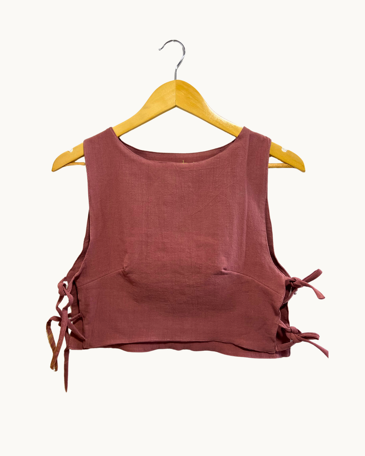Blusa "Corteza" corta