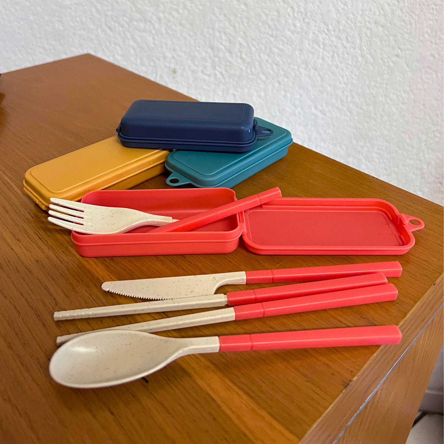 Cubiertos desarmables de viaje